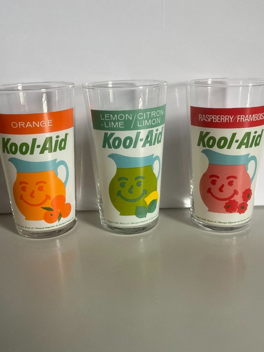 Vintage Kool Aid Drinking Glasses - Very Rare and Hard to Find 1970s